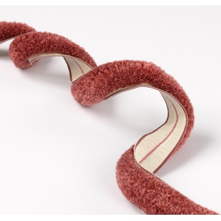 Colefax and Fowler Lansdowne Caterpillar Braid, Red