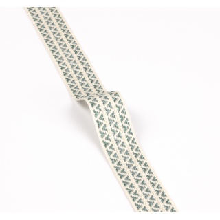 Colefax and Fowler Lansdowne Herringbone Tape, Old Blue