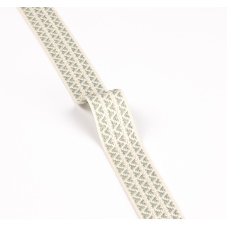 Colefax and Fowler Lansdowne Herringbone Tape, Aqua