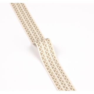 Colefax and Fowler Lansdowne Herringbone Tape, Beige
