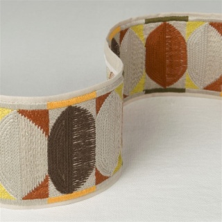 Designers Guild Kushime Braid, Terracotta