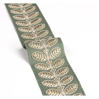 Colefax and Fowler Lansdowne Stem Braid, Forest