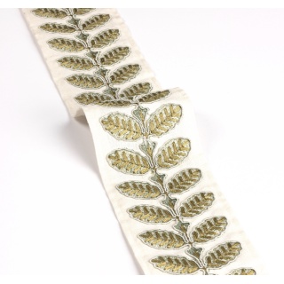 Colefax and Fowler Lansdowne Stem Braid, Green