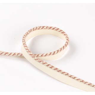 Colefax and Fowler Lansdowne Narrow Rope, Old Pink