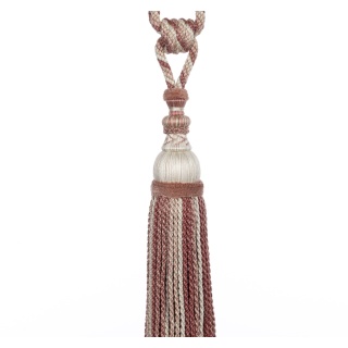 Colefax and Fowler Lansdowne Tassel Tieback, Old Pink