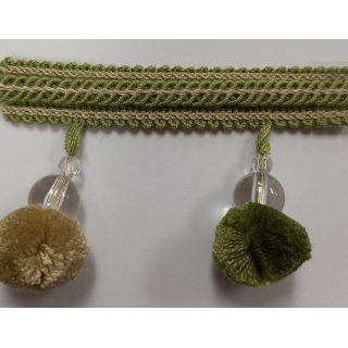 Otterburn pompom fringe, Lichen