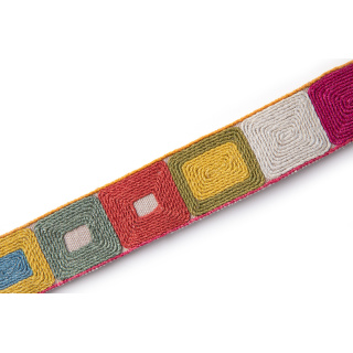 Christopher Farr Cloth Totum Border, Hot Pink