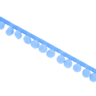 Romo Villa Nova Mini Pom Braid, Sky