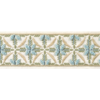 Thibaut Anna French Leila Tape, Aqua and Willlow