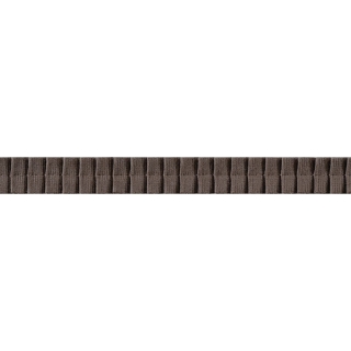 Thibaut Anna French Pleated Tape, Chocolate