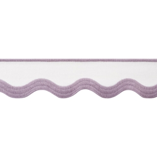 Thibaut Anna French Wave Tape, Lilac on White