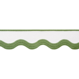 Thibaut Anna French Wave Tape, Leaf on White