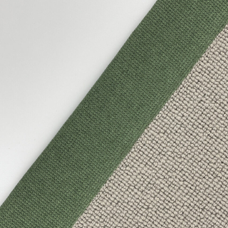 Stocksfield Plain Border Tape Avocado