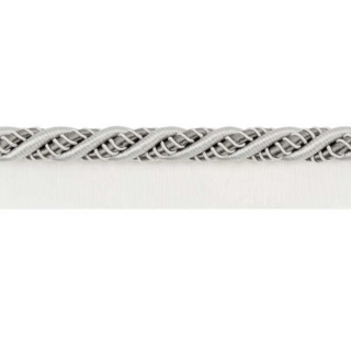 Antoinette 10mm Flanged Cord Silver