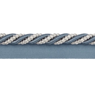 Antoinette 10mm Flanged Cord Slate Blue