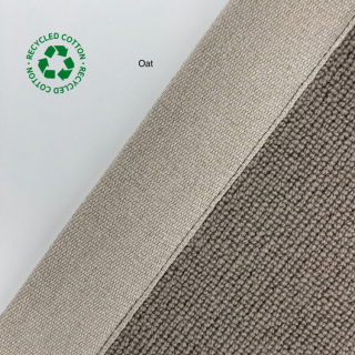 Basketweave Contract Border Tape Oat