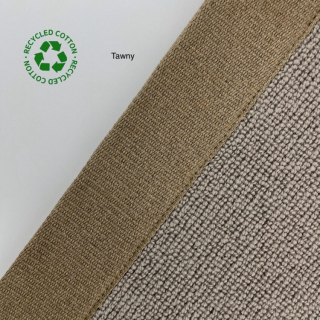 Basketweave Contract Border Tape Tawny