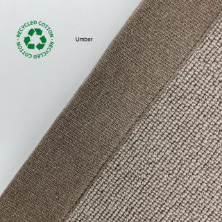 Basketweave Contract Border Tape Umber
