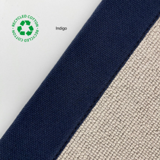 Basketweave Border Tape Indigo