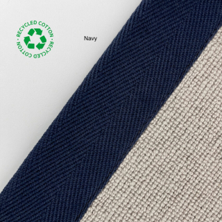 Herringbone Border Tape Navy