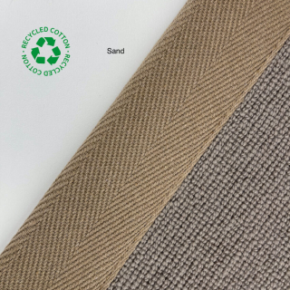 Herringbone Border Tape Sand