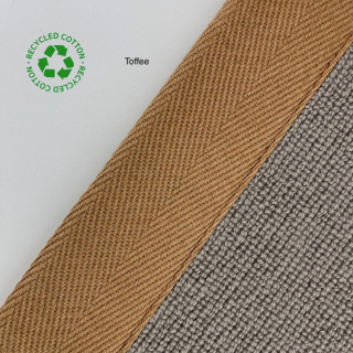Herringbone Border Tape Toffee