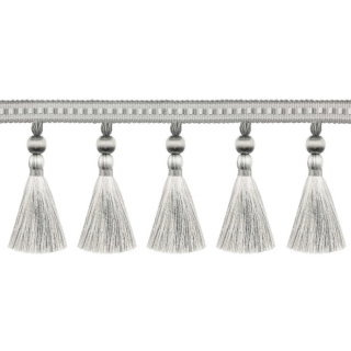 Antoinette Tassel Fringe Silver
