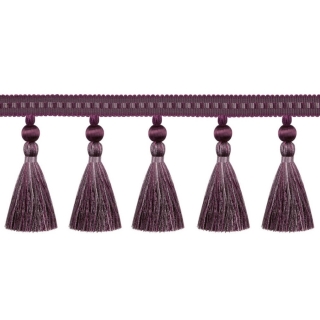 Antoinette Tassel Fringe Mulberry