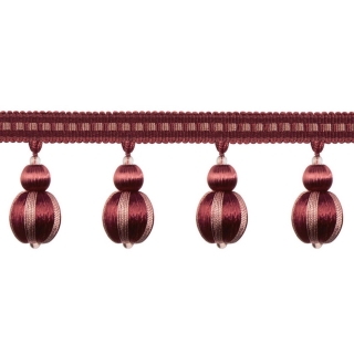 Antoinette Ball Fringe Rouge