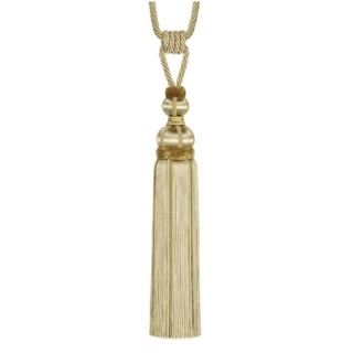 Antoinette Single Tassel Tieback Gold