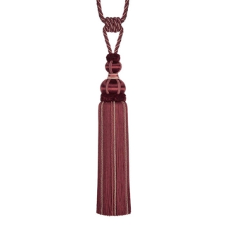 Antoinette Single Tassel Tieback Rouge
