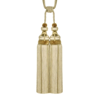 Antoinette Double Tassel Tieback Gold