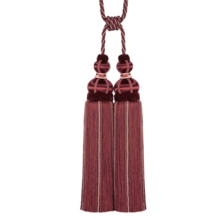 Antoinette Double Tassel Tieback Rouge