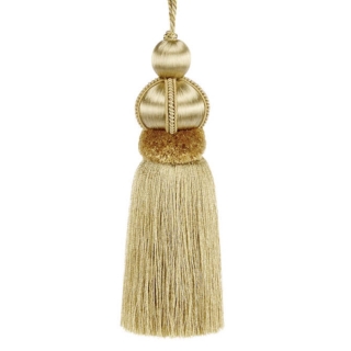 Antoinette Key Tassel Gold