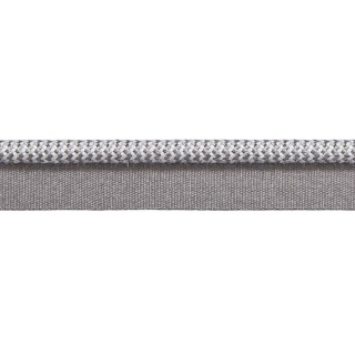 Opulent Flanged Cord Silver