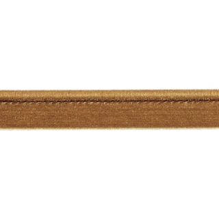 Opulent Velvet Flanged Cord Gold