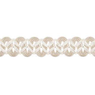 Opulent Scroll Braid Champagne