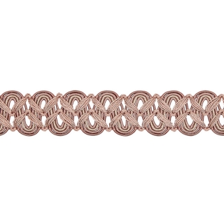 Opulent Scroll Braid Blush