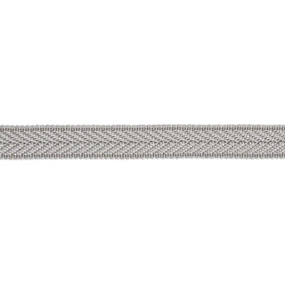 Opulent Herringbone Braid Silver