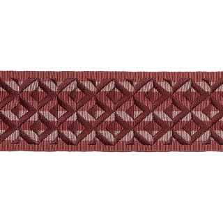 Opulent Wide Braid Rouge