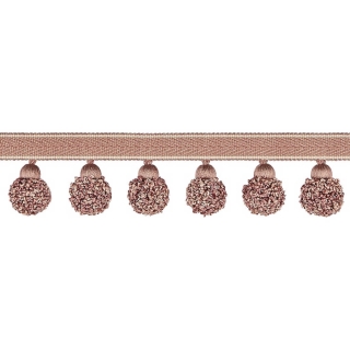 Opulent Pom Pom Fringe Blush