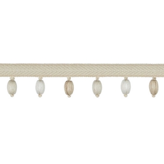 Opulent Ball Fringe Champagne