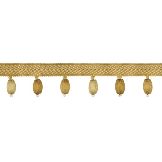 Opulent Ball Fringe Gold