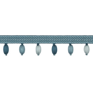 Opulent Ball Fringe Teal