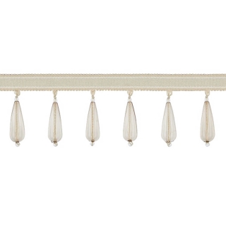 Opulent Teardrop Fringe Champagne