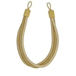 Opulent Rope Tieback Gold