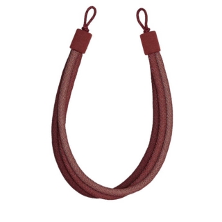 Opulent Rope Tieback Rouge