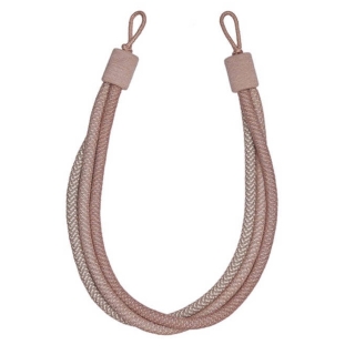 Opulent Rope Tieback Blush