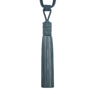 Opulent Tassel Tieback Teal