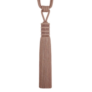 Opulent Tassel Tieback Blush